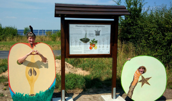 Sprechender Apfel Foto: Marco Agoston