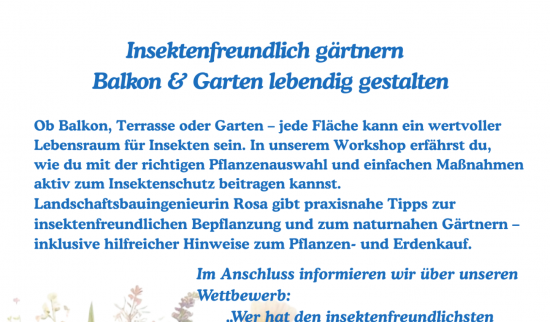 Foto: Flyer erstellt von Sylvia Malz mit Hilfe von KI